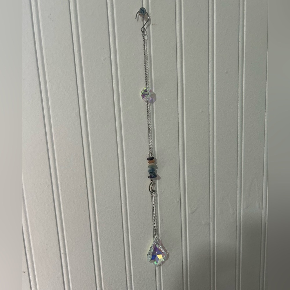 Gorgeous sun catchers! Hand made! With chakra center piece!